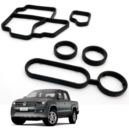 Junta Vedação Trocador Calor Radiador Óleo Suporte Filtro Amarok 2.0 16V
