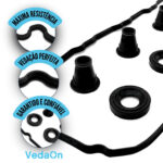 Kit Junta Tampa Válvula para Nissan Frontier 2.5 16v Diesel - Imagem 5