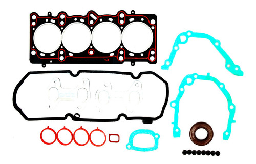 KIT DE JUNTA SUPERIOR COM RETIFICAÇÃO COM RETENTOR Fiat Fire Evo 1.0 1.4 8V Tampa de Válvula de Plástico