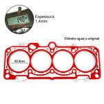 Junta Cabeçote Metal Vw Golf Bora Polo 1.6 8v Sr Akl 97/... - Imagem 2