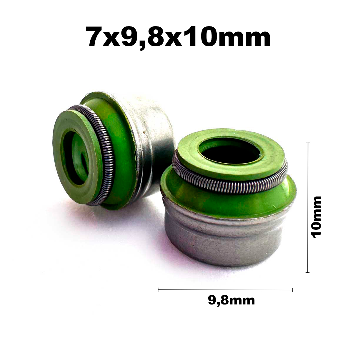 Kit de Retentores VW Golf/Bora/Jetta/New Beetle 2.0 8V Motor APK/AQY/AZH/ATM - Com Flange - Imagem 7