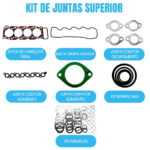 Kit Junta Superior S10 Blazer Mwm Sprint 4.07 2.8 Nissan Frontier Xterra Troller Agrale - Imagem 2
