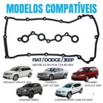 Kit De Junta Tampa Válvula Fiat freemont jeep compass dodge journey 2.0 Ecn 2.4 16v ED3 - Imagem 3