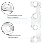Junta Coletor Escapamento Citroen C3 Picasso 1.5 8v 12/... - Imagem 2