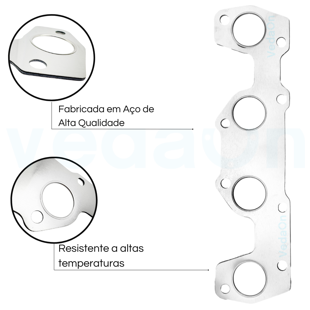 Junta Coletor Escapamento Citroen C3 Picasso 1.5 8v 12/... - Imagem 2