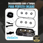 Juntas Tampa Válvula Pajero Full V6 3.8 24v Mivec 6g75 250cv - Imagem 6