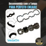 Kit Junta Superior Gm Monza Kadett Ipanema 1.8 8v 86/ 97 - Imagem 6
