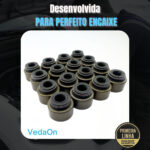 Kit Retentores Haste De Válvulas Toyota Hilux Sw4 2.7 16v - 16 Peças - Imagem 8