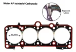 Junta Completa Cabeçote Com Retentor Verona Escort 2.0 8v Ap - Imagem 2
