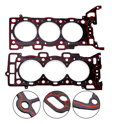 Junta Cabeçote Sob Medida 2mm Gm Captiva 3.0 V6 24V - Imagem 2