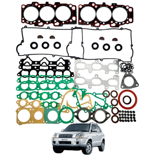 Jogo de Juntas Tucson/Sonata/Santa Fé 2.7 V6 24V G6BA DOHC PAK C/ Retentores