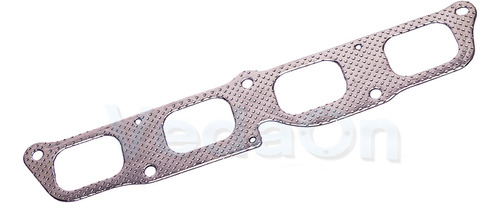 Junta de Coletor de Escapamento Gm S10 LTZ LCV 15/... 2.5 16V Ecotec Flex - Imagem 2