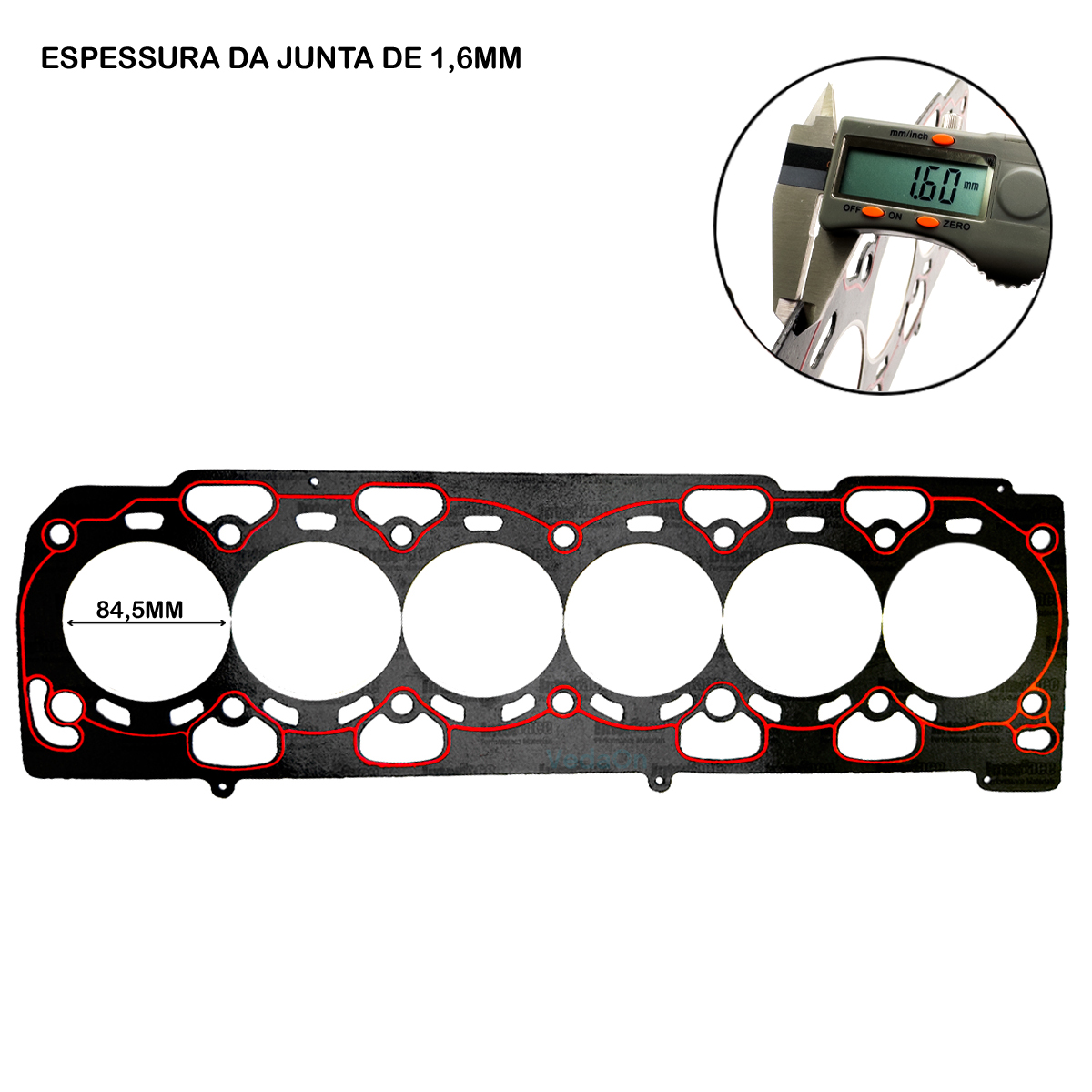 Junta Superior Land Rover Freelander 2 3.2 06/14 - Imagem 3