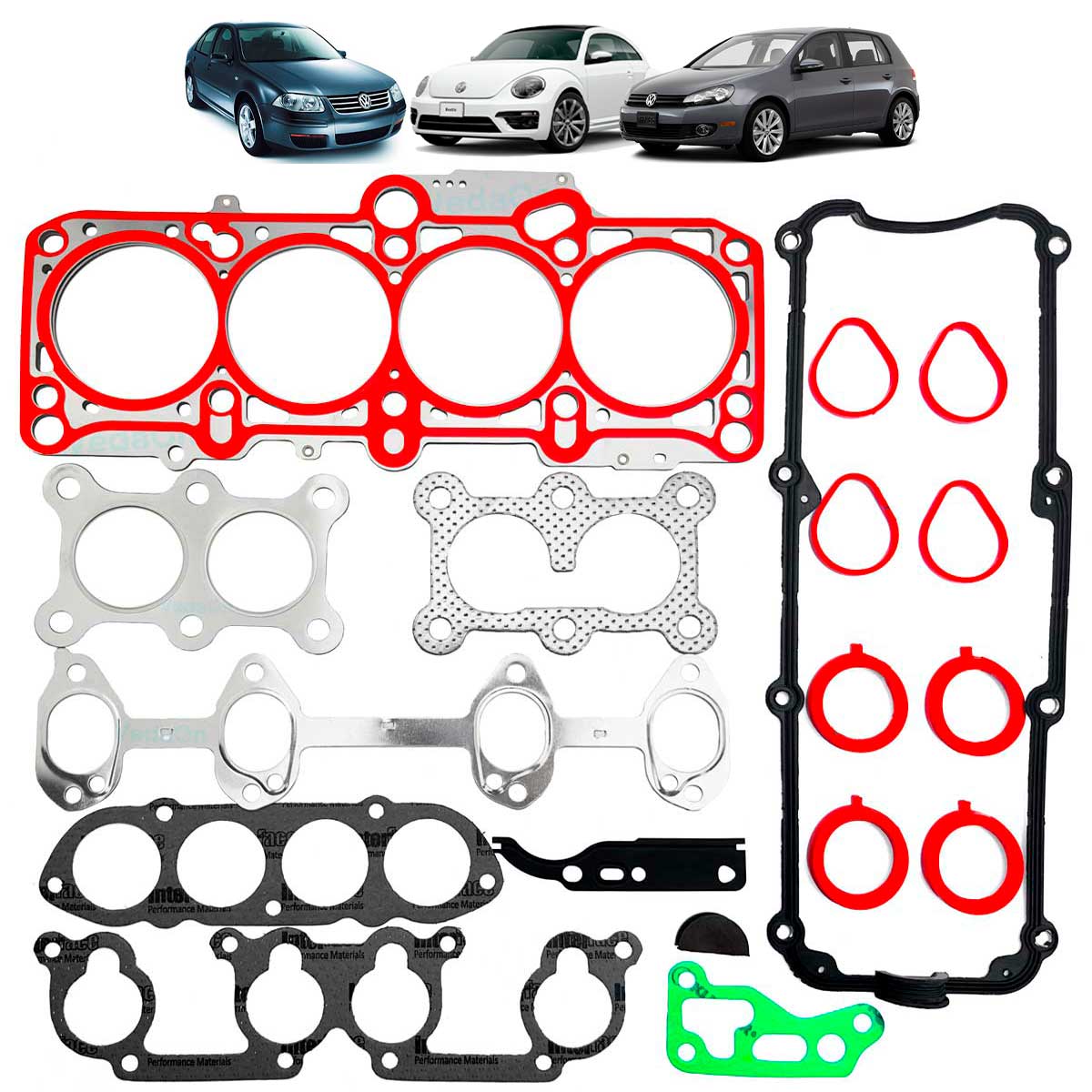 Junta Superior Vw Golf/ Bora 2.0 8v Apk Aqy Azh Atm Em Aço