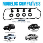 Kit Junta Tampa Válvula para Nissan Frontier 2.5 16v Diesel - Imagem 3