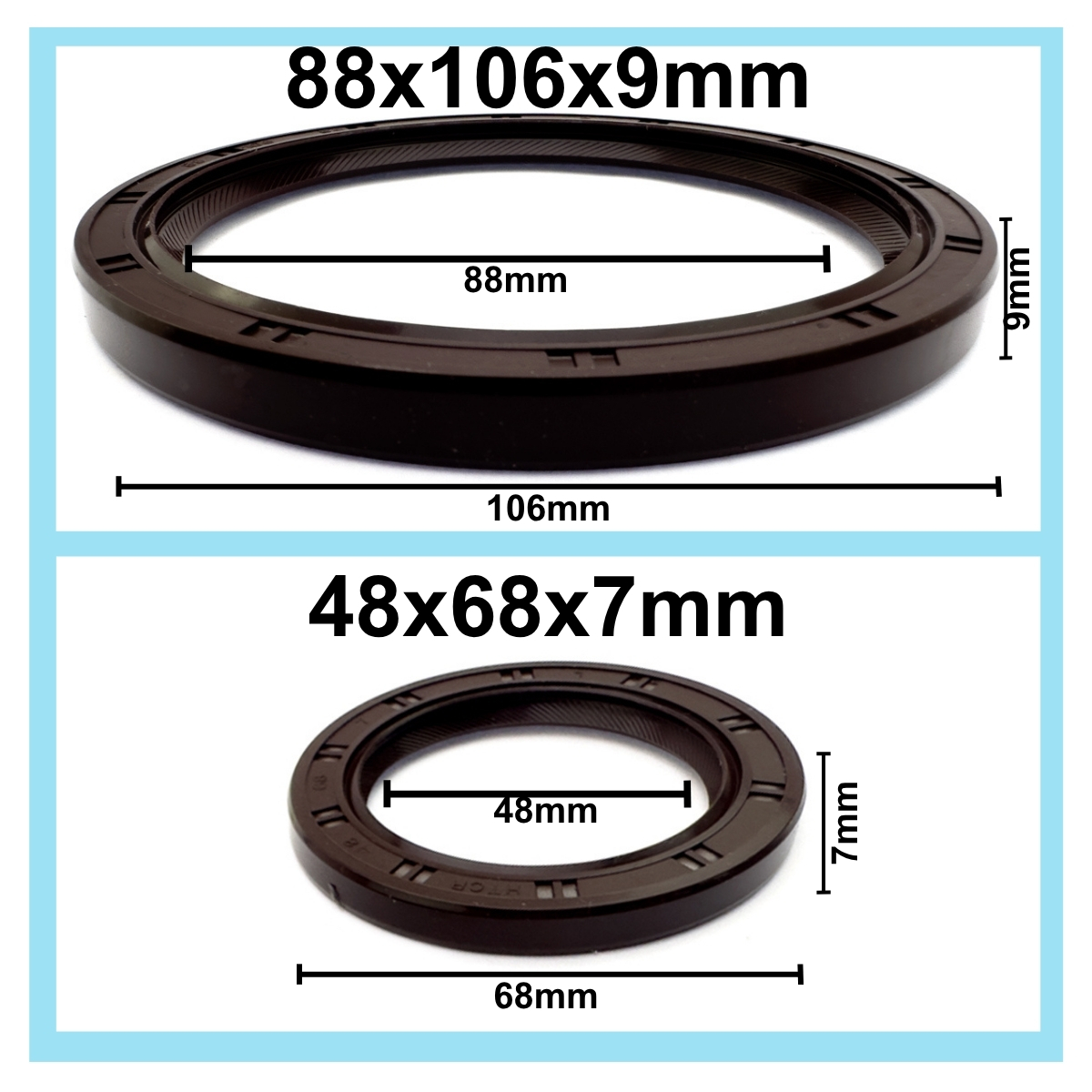 Retentor Dianteiro + Traseiro 16V Toyota Hilux (05/...)/ Hi Ace 2.7 2TR-FE FLEX (DOHC) - Imagem 2