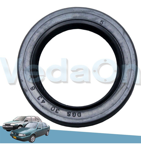 Retentor Dianteiro Fiat Tipo Tempra 2.0 8/16V Zact