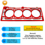 Junta De Cabeçote Renault 1.4/1.6 16V K4M Clio/Scenic/Megane Mls - Imagem 4