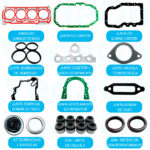 Junta Completa Retentor Fox Total Flex 1.0 8v AQZ BJE 2003/. - Imagem 2