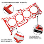 JUNTA DE CABEÇOTE MITSUBISHI ASX LANCER OUTLANDER 2.0 16V 4B11 10/... - Imagem 3