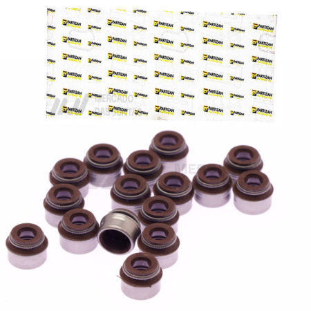 Kit Retentores de Haste de Válvulas Renault/Peugeot 1.0 16v D4d D4f - 16 Peças