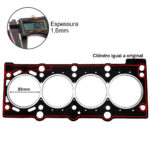 Junta De Cabeçote Bmw 1.8 16v 318i E36 Z3 318ti Bloco M42 - Imagem 2