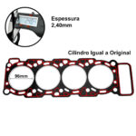 Junta de cabeçote sob medida PAK3 S10 Blazer Mwm Sprint 4.07 2.8 Nissan Frontier Xterra Troller Agrale - Imagem 2