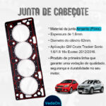 Junta De Cabeçote Gm Cruze Cobalt Tracker 1.8 16v - Imagem 5