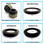 Kit de Retentores Toyota Hilux 8V 2.5/2.8/3.0 2L/3L/5L (Diesel) - Imagem 2