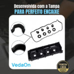 Kit Junta Tampa Válvula para Nissan Frontier 2.5 16v Diesel - Imagem 4