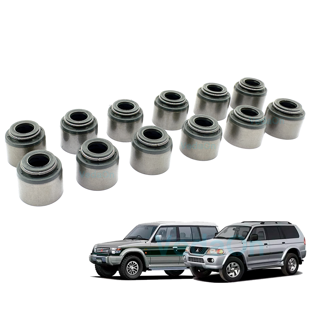Retentores De Hastes De Válvulas Mits Pajero 3.0 12v V6 6g72 - 12 Peças - Imagem 3