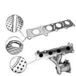 Junta Coletor de Escapamento Land Rover Evoque Freelander 2.0 16V Gasolina - Imagem 6