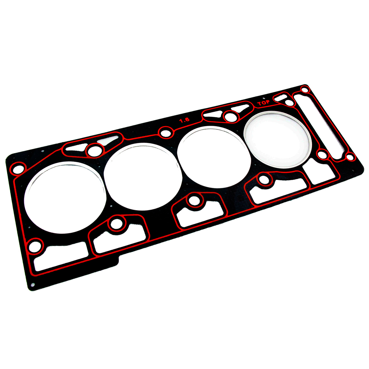 Junta Cabeçote 2mm Ford Escort Fiesta Courrier 1.6 8V Zetec Rocam - Imagem 3