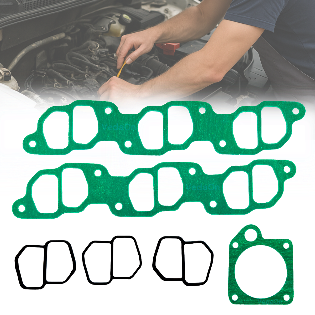 Kit Junta Superior Amianto Ford Ranger 4.0 V6 12v 94/00 - Imagem 9