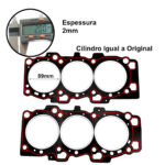 Junta Cabeçote Sob Medida 2mm Hyundai Tucson 2.7 V6 24V G6BA - Imagem 2