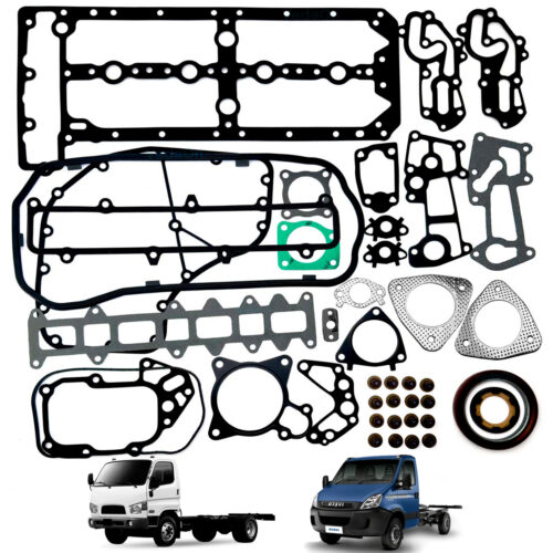 Junta Completa com Retentor e sem cabeçote Ducato 3.0 16v Jtd Hdi Dohc
