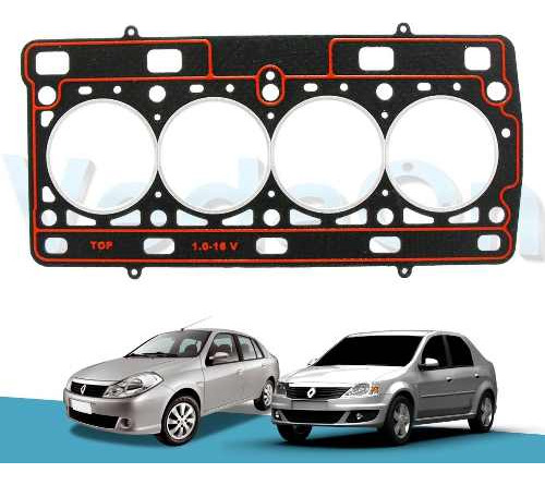 Jogo Junta Motor Renault Kango Symbo Logan 1.0 16v D4d Flex - Imagem 2