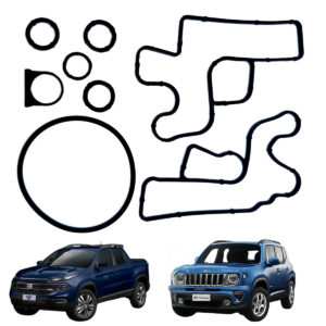 Kit Juntas Filtro de Óleo Fiat Toro Renegade Compass 2.0 16V Diesel MT6 AT9 Multijet