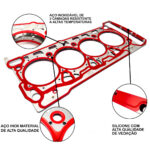 JUNTA DE CABEÇOTE EM INOX Audi A4 A3 TT 16V 2.0 1.8 12/... - Imagem 4