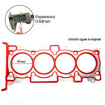 JUNTA DE CABEÇOTE MITSUBISHI ASX LANCER OUTLANDER 2.0 16V 4B11 10/... - Imagem 2