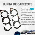 Junta Cabeçote Fibra Nissan Pathfinder 3.0 V6 Gasolina PAR - Imagem 8