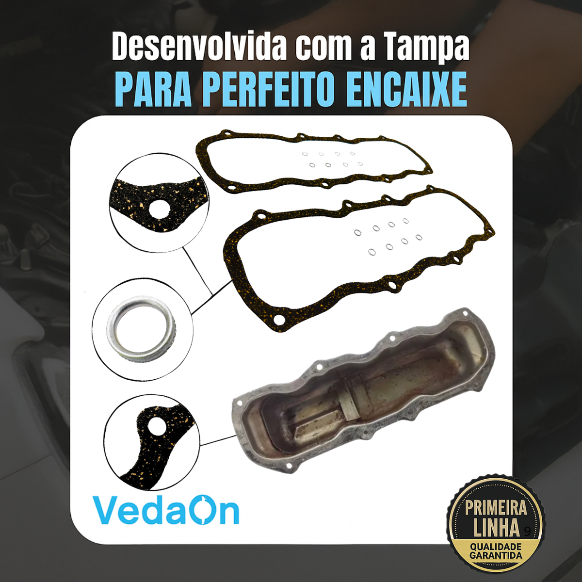 Kit Junta Superior Amianto Ford Ranger 4.0 V6 12v 94/00 - Imagem 6