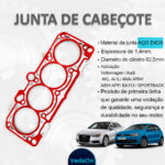 Junta Cabeçote Metal Vw Golf Bora Polo 1.6 8v Sr Akl 97/... - Imagem 6