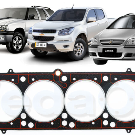 Junta Cabeçote Med 2.4mm Vectra Zafira Astra Blazer S10 2.4 8v