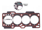 Kit Juntas Pak Kia Picanto 1.0 12V G4He 08/12 Gasolina Sohc (Tampa Válvula Plastico) - Imagem 3
