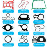 Jogo Junta Completo Retentor para Ford Ka 1.0 12v Flex 3CC - Imagem 2