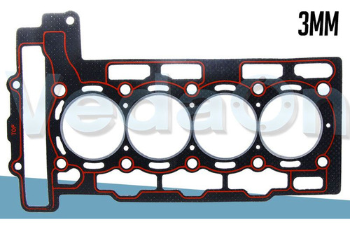 JUNTA CABEÇOTE 2,4MM BMW 116I 118I 316I 302I 1.6 16V TURBO THP N13516