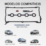 Kit Junta Tampa E Sobretampa De Válvulas Passat/Golf/Audi A3/New Beetle 1.8 20V - Imagem 5