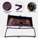 Kit junta superior Com Retentor Hyundai Atos Prime 1.0 12V G4HC 98/02 - Imagem 4