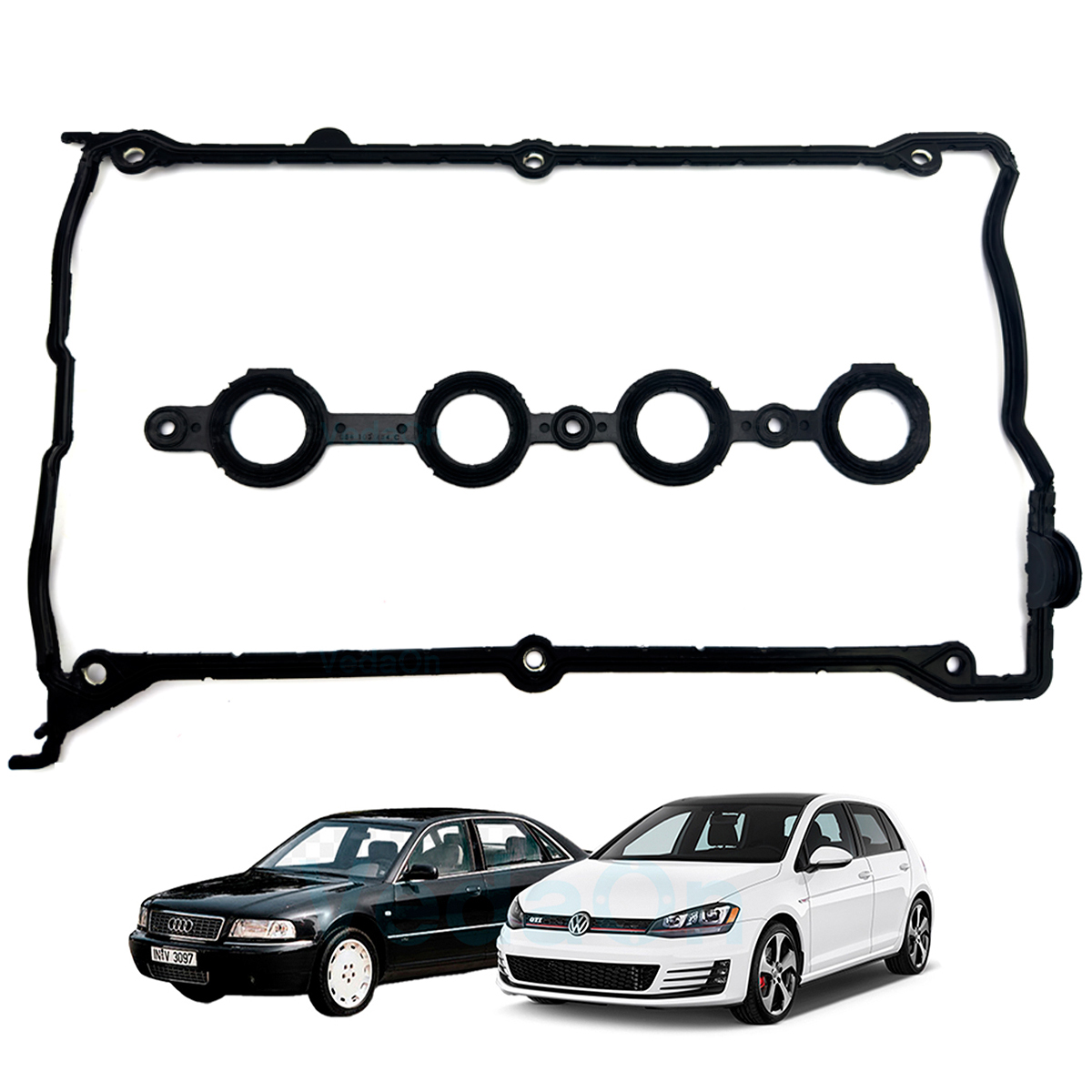 Junta Tampa Válvula Audi A3 A4 Volkswagen Passat Golf Bora New Beetle 1.8 20v Adr Afy Aeb Anb - Imagem 6